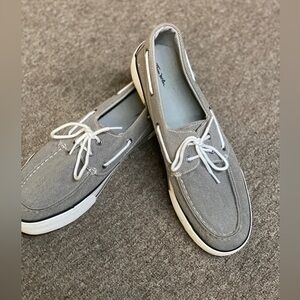Thom Mcan Men’s Grey Boat Shoes-13